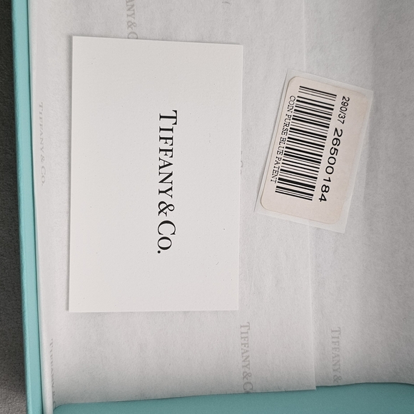 Tiffany & Co. Blue Coin Purse - Picture 11 of 13